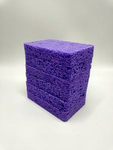 ฟองน้ำไม้เยื่อกระดาษรูปสี่เหลี่ยมผืนผ้าแบบใช้ซ้ำได้สำหรับทำความสะอาดห้องครัวและห้องน้ำ ฟองน้ำวิเศษแบบกำหนดเองสำหรับขายส่ง - Product Image 3