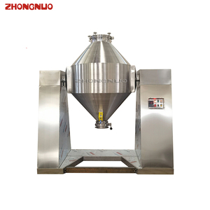 Mezcladora de Doble Cono Tipo W de Acero Inoxidable 316L, Mezcladora de Aditivos Alimentarios - Product Image 1