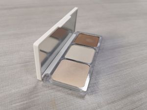 Etiqueta privada Maquillaje vegano profesional Alta pigmentación Larga duración 3 tonos de color Paleta de sombras de ojos en polvo - Product Image 5