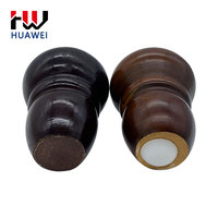 HUAWEI Nouveau Design Meubles en chêne colorés Pieds de canapé en bois coniques Pieds de table basse en bois ronds pour meubles
