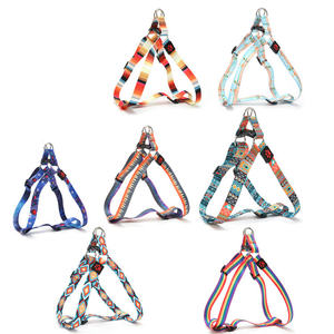 フォレストスターリーボヘミアンエスニックスタイル熱伝達ソフトプリントパターン昇華ペットドッグハーネスの標準ステップ - Product Image 1