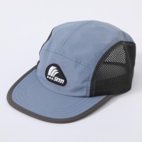Casquette de camping personnalisée en maille respirante, tissu Ripstop, chapeau de randonnée 5 panneaux, casquettes de course avec patch en caoutchouc