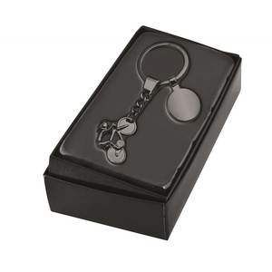 Portachiavi Personalizzato per Bici da Corsa in PVC Morbido e Metallo Lucidato per Uso Aziendale - Product Image 2