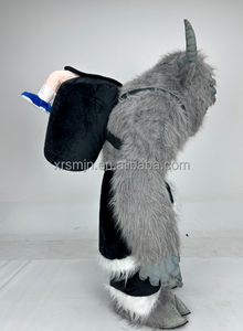 Máscara Inflable Unisex de Krampus de 2.6m, <span class=keywords><strong>Disfraz</strong></span> Realista de <span class=keywords><strong>Bestia</strong></span> Monstruosa para Halloween, Actuaciones y Fiestas, para Adultos - Product Image 2