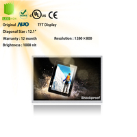 Panel LCD AUO 12.1'' 1280x800 G121EAN01.2 Layar Kecerahan Tinggi Modul LCD 12.1 Inci