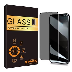 Protector de pantalla de privacidad de vidrio templado antiespía para <span class=keywords><strong>iPhone</strong></span> - Product Image 3