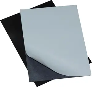 Best Selling Rubber Magnetic Sheet Custom size Magnet Rubber Sheet with self-adhesive flexible magnetic rubber mat