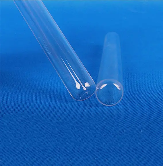 石英ガラス試験管透明透明実験器具