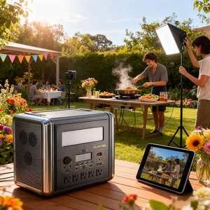 Available in Stock 2000W 1536Wh Portable Generator Lithium Battery Power Bank Outdoor Camping Station PD 100W Wire - Product Image 2