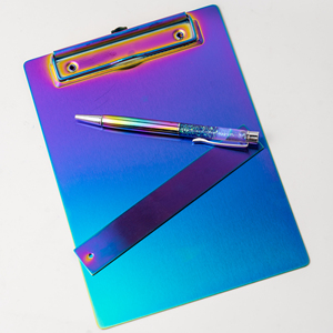 <span class=keywords><strong>Set</strong></span> da Scrivania in Acrilico Arcobaleno Colorato, Durevole e Alla Moda, <span class=keywords><strong>Set</strong></span> di Cancelleria per Ufficio con Graffettatrice, Portapenne e Dispenser per Nastro Adesivo per Bambini - Product Image 3