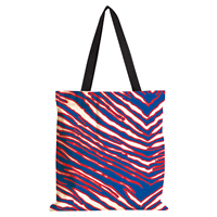 Sacs fourre-tout personnalisés en toile à rayures zébrées couleur équipe sportive Buffalo, sac de shopping, sac de rangement, sac à main Mafia, sac à bandoulière, cadeau pour les fans