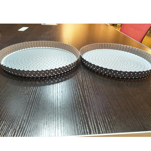 พิมพ์เค้กสปริงฟอร์มทรงกลม 2 ชิ้น ทำจากเหล็กกล้าคาร์บอน สำหรับทำชีสเค้ก ชิฟฟอน พาสตรี ใช้กับเตาอบได้ - Product Image 1