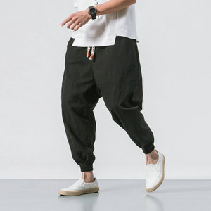 Pantalon décontracté pour hommes, Baggy surdimensionné, Logo personnalisé, vente en gros, - Product Image 1
