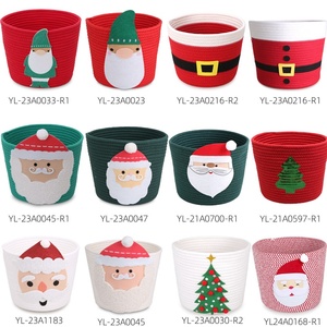 Cesta de Reno Navideño <span class=keywords><strong>Mejores</strong></span> Ideas para el Hogar Guardería Decoración para Fiestas Temáticas Accesorios Regalos para Niños Contenedor de Almacenamiento de Juguetes - Product Image 5