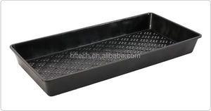 Heavy Duty Small PS Plastic <strong>Wheatgrass</strong> Plant <strong>Seed</strong> Sprouting Trays with Pc Sheet Cover for Hydroponics Nursery Fodder - Product Image 5