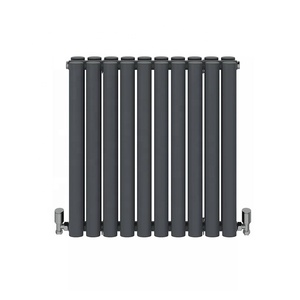 Panneau de colonne ovale à économie d'énergie de <span class=keywords><strong>radiateur</strong></span> de concepteur horizontal blanc noir anthracite d'OEM pour le <span class=keywords><strong>chauffage</strong></span> <span class=keywords><strong>central</strong></span> d'hôpital fait en acier - Product Image 4