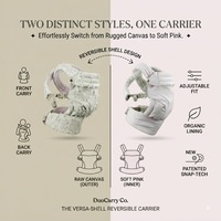 Porte-bébé pliable ergonomique en lin de qualité supérieure, facile à ranger, haute capacité de charge, pour bébés de 0 à 3 ans, certifié CPC CE, design de luxe