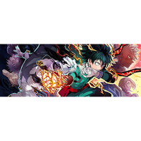 Наклейка на автомобильное стекло My Hero Academia: Горячие товары, индивидуальный дизайн, 3D лентикулярная печать, водонепроницаемая, экологичная