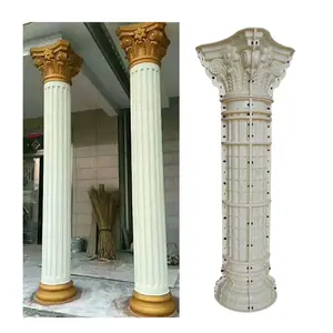 Manufacturer Supplied 30cm Diameter Roman Concrete Mold ABS Plastic Injection Molds for Pillars Household Product