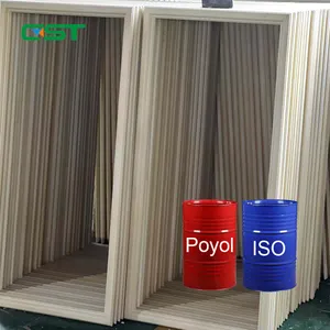 Materiais de espuma rígida de poliuretano PU para fazer acessórios decorativos de madeira estilo clássico chinês Materiais compostos PU AB