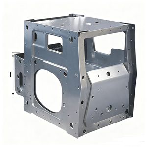 Boîtier en aluminium anodisé personnalisé OEM ODM personnalisé Boîtier d'armoire en acier inoxydable Boîtier de châssis en métal Fabrication de tôle - Product Image 5