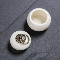 Baume hydratant solide transfrontalier en céramique, fabrication OEM personnalisée, ensemble de baumes anciens avec pâte aromatique senteur Cité Interdite