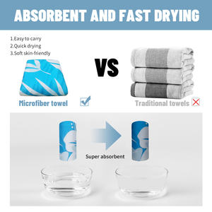 <span class=keywords><strong>Toalla</strong></span> de Playa de <span class=keywords><strong>Microfibra</strong></span> de Secado Rápido, <span class=keywords><strong>Toalla</strong></span> de Baño Extra Grande Perfecta para Piscina, Camping, Viajes, Natación y Deportes al Aire Libre - Product Image 5