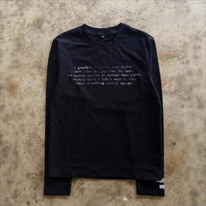 Men's Black Long Sleeve O-Neck Casual Regular Fit <b>Y2K</b> Streetwear Anti-Pilling Embossed Waffle Fabric Knitted T-<b>Shirt</b> - Product Image 4