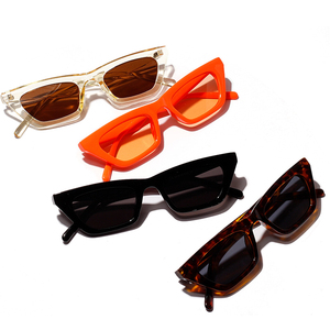 Gafas <span class=keywords><strong>de</strong></span> Sol <span class=keywords><strong>de</strong></span> <span class=keywords><strong>Moda</strong></span> <span class=keywords><strong>para</strong></span> <span class=keywords><strong>Mujer</strong></span>, Estilo Retro Vintage, Pequeñas, Tipo Ojo <span class=keywords><strong>de</strong></span> Gato - Product Image 1