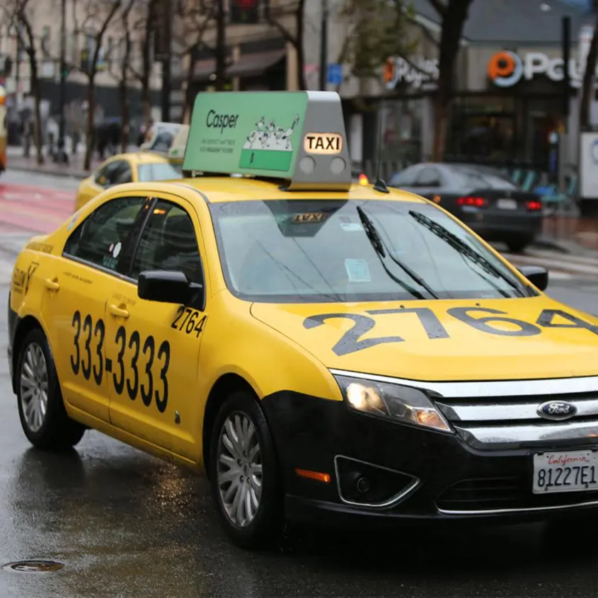 P5 Taxi Top Led Display per auto Banner doppio lato scorrimento esterno Led segno cartellone schermi pubblicitari per auto