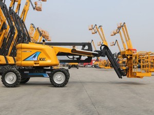 במת הרמה ניידת מפרקית קטנה בעלת הנעה עצמית 16 מטר XGA16 פלטפורמת עבודה ניידת - Product Image 4