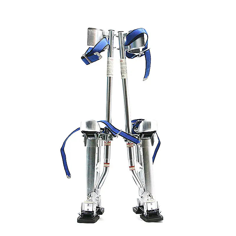Aluminum Tool Stilts 24" to 40" Adjustable Inch Drywall Stilt for Taping Painting Painter RED SILVER BLUE