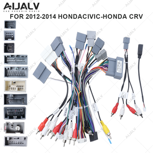 本田CRV CIVIC 2012的工厂电缆总成-2014安卓导航面板收音机汽车立体声Canbus线束 - Product Image 4