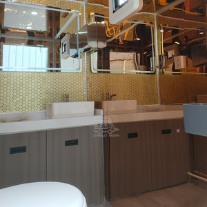 Remorque de toilettes portables, toilettes à chasse d'eau, écologiques, durables, avec structure en acier galvanisé, pour appartement et usage extérieur - Product Image 6