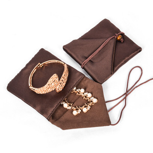 Bolsa de Embalaje para Joyería de Seda de Alta Calidad, Bolsa Minimalista para Joyería, Venta al por Mayor - Product Image 1