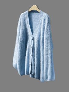 Cardigan Senza Maniche OEM/ODM <span class=keywords><strong>SKC</strong></span> Invernale Ecologico Classico in Lana/Cashmere/Seta con Collo Alto e Fodera in Lana per Donna - Product Image 6