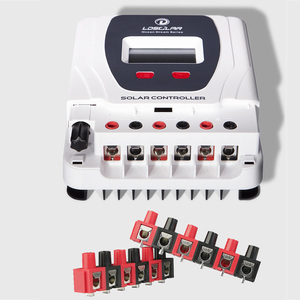 GCSOAR Contrôleur de suiveur solaire 50A/48V Chargeur de contrôleur solaire de type PWM avec LCD USB Chargeur de batterie solaire PV 50A - Product Image 1