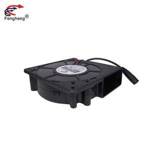12โวลต์24โวลต์4นิ้วพลาสติกอากาศกังหันพัดลมแรงดันสูง12032 Blower 120Mm DC เครื่องฟอกอากาศพัดลมแบบแรงเหวี่ยง - Product Image 2