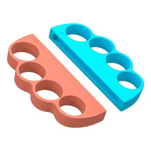 Empuñaduras genéricas para boxeo aeróbico, paquete de 2, ajustables, para fitness, manos y muñecas, compatibles <span class=keywords><strong>con</strong></span> los controladores <span class=keywords><strong>Switch</strong></span> 2 Joy-<span class=keywords><strong>Con</strong></span>, anillos NS2 naranja y azul - Product Image 5
