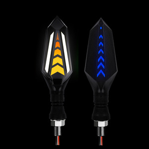 Luces Delanteras de Advertencia Universales de 12V para Scooter Eléctrico, Nuevo Diseño LED con Señal de Giro Fluida para Sistemas de Iluminación de Motocicletas - Product Image 2