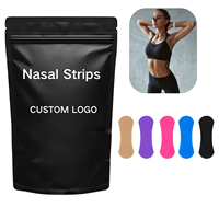 Bandes nasales adhésives de qualité médicale, hypoallergéniques, sans latex, résistantes à la transpiration, extra-fortes, pour la respiration et le sommeil, CM OEM Outdoor Sport