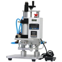 Machine de presse à chaud semi-automatique électrique QS100 pour le marquage de logos sur cuir, bois, cartes de vœux et PVC – Vente en gros usine