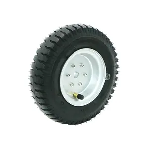 Drive Drive Wheel SS Agv Driving Wheel Pneumatic Air Filled Inflated 6 To 13 Inch Dia Options