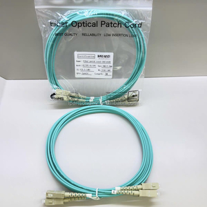 Cable de Fibra Óptica Dúplex Multimodo OM3 de 3M SC a SC, 50/125μm, Conector SC/UPC, Cable de Fibra Óptica Aqua para Redes de 10G - Product Image 6