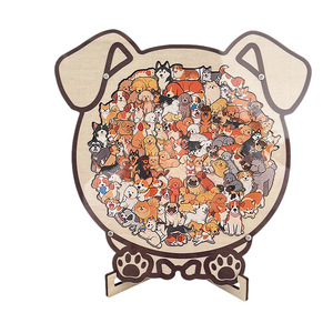 <span class=keywords><strong>Puzzle</strong></span> in Legno Personalizzato a Forma di Gatto, Pezzi Irregolari, <span class=keywords><strong>Puzzle</strong></span> di Animali con Cornice <span class=keywords><strong>per</strong></span> Adulti, Regalo Promozionale - Product Image 3
