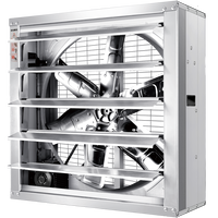 Extracteur d'air industriel à montage mural Ventilateur d'extraction de ventilation de serre de volaille Ventilateur d'extraction d'usine