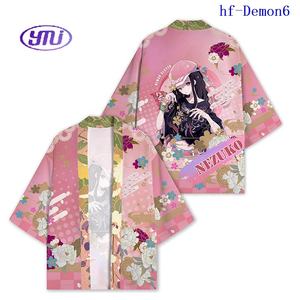 5 Estilos <span class=keywords><strong>de</strong></span> Kimono Haori Japonés Extra Grande <span class=keywords><strong>de</strong></span> Tanjiro, Disfraz <span class=keywords><strong>de</strong></span> Cosplay <span class=keywords><strong>de</strong></span> Cazador <span class=keywords><strong>de</strong></span> Demonios, Capa, Disfraces <span class=keywords><strong>de</strong></span> <span class=keywords><strong>Kimetsu</strong></span> <span class=keywords><strong>No</strong></span> <span class=keywords><strong>Yaiba</strong></span>, Camiseta <span class=keywords><strong>de</strong></span> Anime <span class=keywords><strong>de</strong></span> Verano - Product Image 2