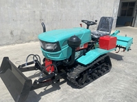 Offre de vente directe usine à prix abordables : Motoculteur rotatif sur chenilles pour terres arides, Tracteur spécialisé pour serres, Tracteur diesel