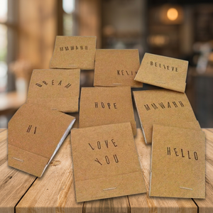 Custom Printed Eco-Friendly Recycled Kraft Paper Notepads Self-Adhesive Handmade Paper Sheets Custom Logo Prints Custom Sizes - Product Image 3