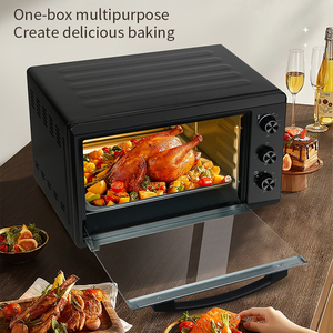 Freidora de aire de doble tanque de gran capacidad de 25L, control de botón táctil, control digital, pantalla led, horno tostador de pizza - Product Image 6